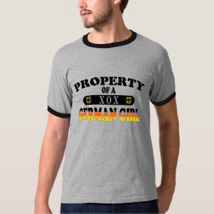 Bezit van een Duits meisje T-shirt