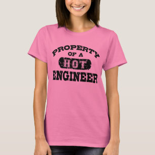 Bezit van een Hot Engineer T-shirt