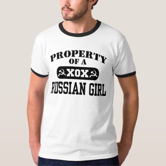 Bezit van een Russisch meisje T-shirt (Voorkant)