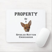 Bezit van een Spoiled Rotten Chihuahua Muismat (Met muis)