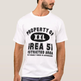 Bezit van gebied 51 t-shirt