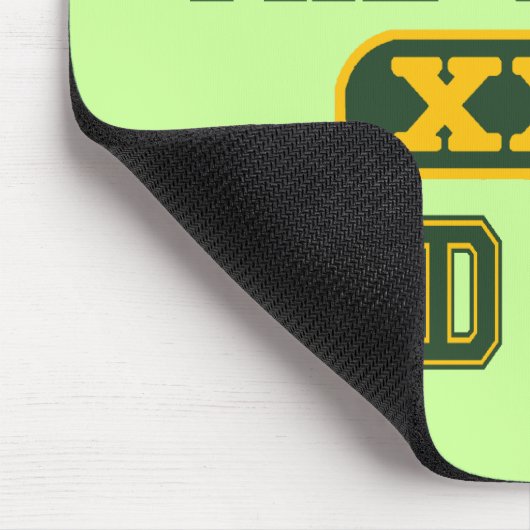 Bezit van Groen en Goud1 Muismat (Hoek)