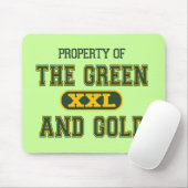 Bezit van Groen en Goud1 Muismat (Met muis)