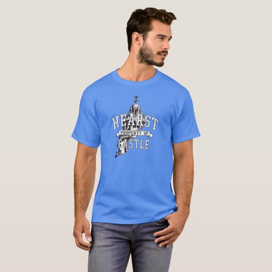 Bezit van Hearst Castle California T-shirt (Voorkant volledig)