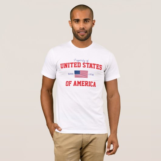 Bezit van het Amerikaanse Shirt (Voorkant volledig)