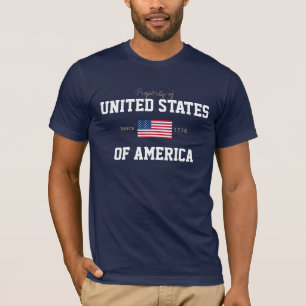 Bezit van het Amerikaanse Shirt