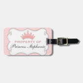 Bezit van het Bagagelabel Princess Tiara (Voorkant horizontaal)