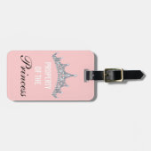 Bezit van het Bagagelabel Princess Tiara (Voorkant horizontaal)