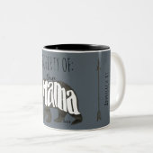 Bezit van het Beer van mama - Benadering op uw eig Tweekleurige Koffiemok (Voorkant rechts)