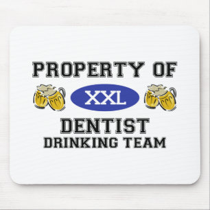 Bezit van het Drink team van Dentist Muismat