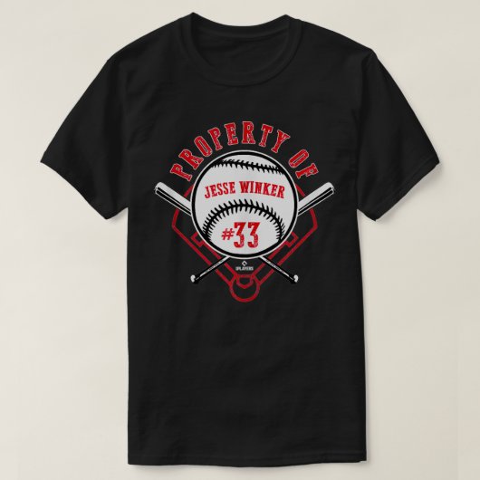 Bezit van Jesse Winker T-shirt (Design voorkant)