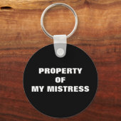 BEZIT VAN MIJN MISTRESS SLEUTELHANGER (Voorkant)