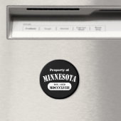 Bezit van Minnesota - elke kleur! Magneet (Insitu (Vaatwasser))
