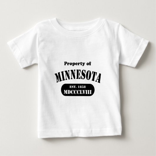 Bezit van Minnesota - zwarte tekst (Voorkant)
