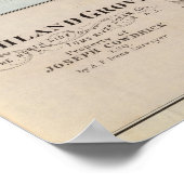 Bezit van Monmouth Beach in New Jersey Poster (Hoek)