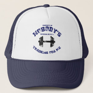 Bezit van niemand (versleten blik) trucker pet