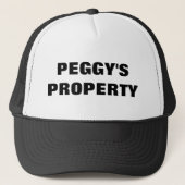 BEZIT VAN PEGGY TRUCKER PET (Voorkant)