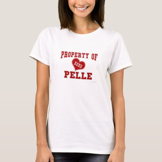 Bezit van Pelle (rood) T-shirt (Voorkant)