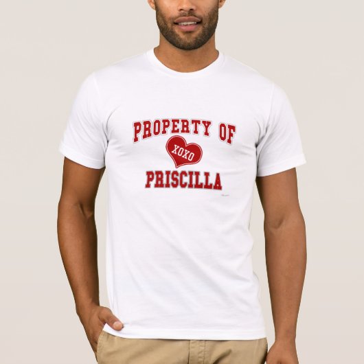 Bezit van Priscilla T-shirt (Voorkant)