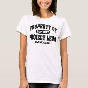 Bezit van project Leda (zwart) T-shirt
