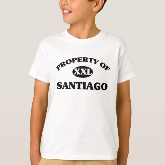 Bezit van SANTIAGO T-shirt (Voorkant)