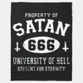 BEZIT VAN SATAN FLEECE DEKEN (Voorkant)