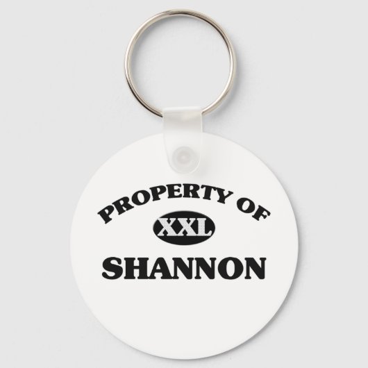 Bezit van SHANNON Sleutelhanger (Voorkant)