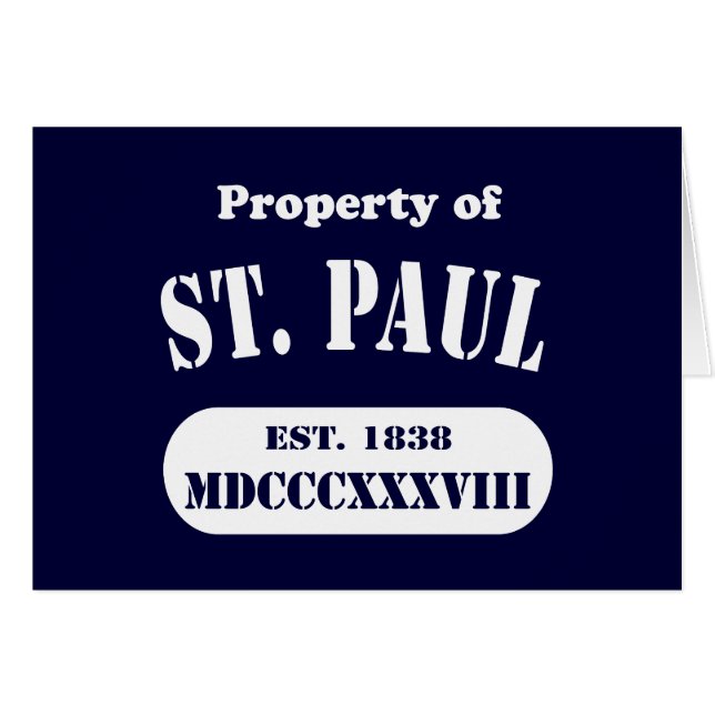 Bezit van St. Paul (Voorkant Horizontaal)