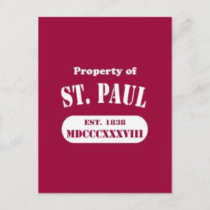 Bezit van St. Paul Briefkaart