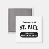 Bezit van St. Paul Magneet (Voorkant / Achterkant)