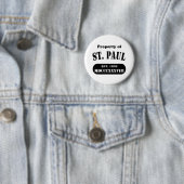 Bezit van St. Paul Ronde Button 5,7 Cm (In situ)