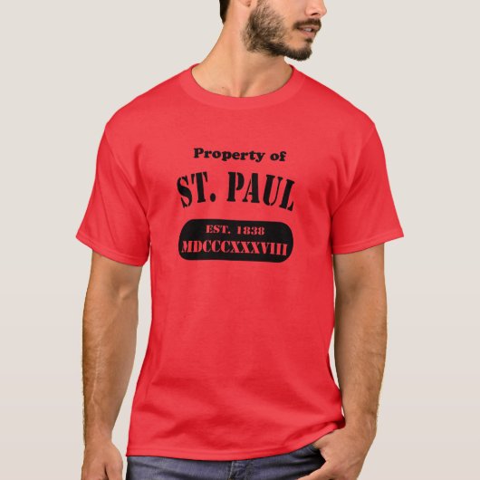 Bezit van St. Paul T-shirt (Voorkant)