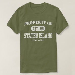 Bezit van Staten Island New York T-shirt