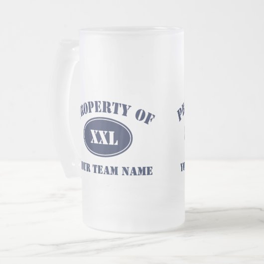 Bezit van uw Fantasy Team Matglas Bierpul (Voorkant links)