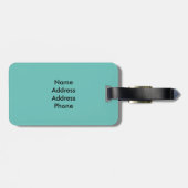 Bezit van XXL Jouw naam Bagagelabel (Achterkant horizontaal)