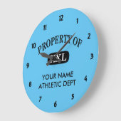 Bezit van XXL Jouw naam Grote Klok (Hoek)