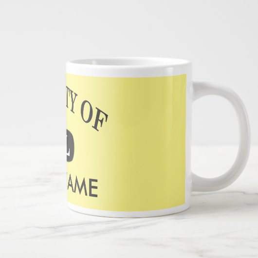 Bezit van XXL Jouw naam Grote Koffiekop (Rechts)