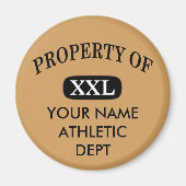 Bezit van XXL Jouw naam Magneet