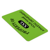 Bezit van XXL Jouw naam Magneet (Rechterzijde)