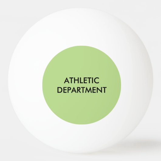 Bezit van XXL Jouw naam Pingpongbal (Achterkant)