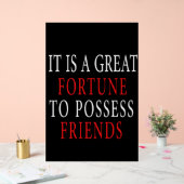 bezit vriend Acryl Teken Bord (Huwelijk)