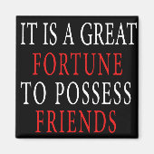 bezit vriend Magnet (Voorkant)