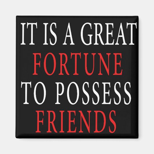 bezit vriend Magnet (Voorkant)