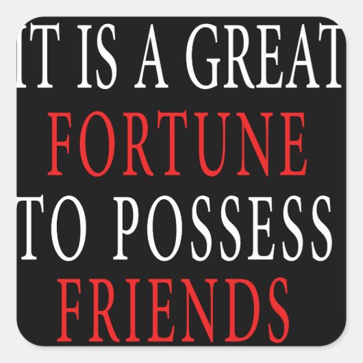 Bezit vriend Stickers (Voorkant)