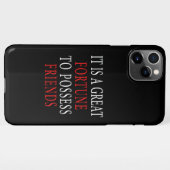 bezit vriend Telefoonhoesje iPhone Hoesje (Achterkant horizontaal)