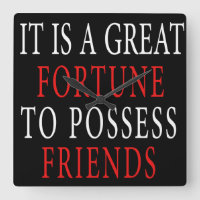 bezitten vriend Wall Clock