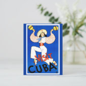  bezoek aan Cuba Briefkaart (Staand voorkant)