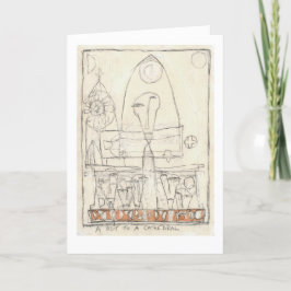 Bezoek aan een kathedraal kaart