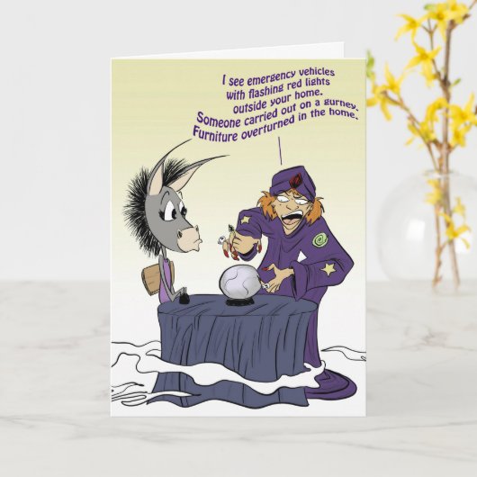 Bezoek aan een paranormaal begaafde kaart (Gele Bloem)