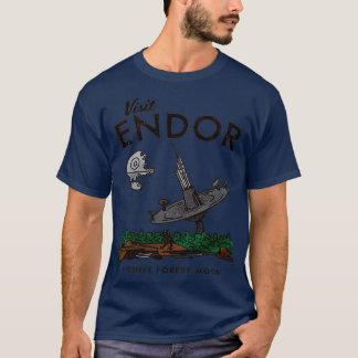 Bezoek aan Endor Funny T-shirt